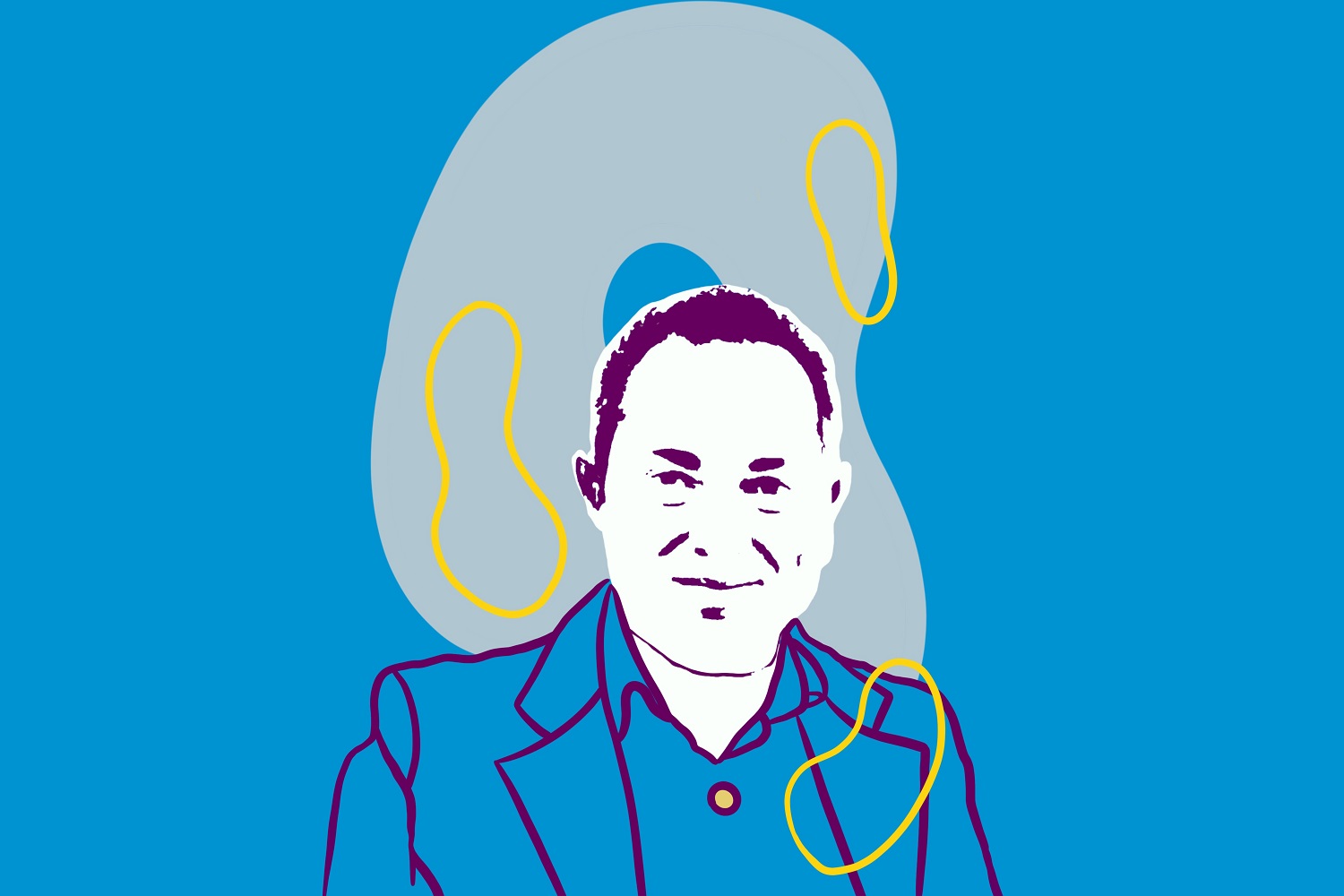 Tekening van Roland de Groot, Limburg