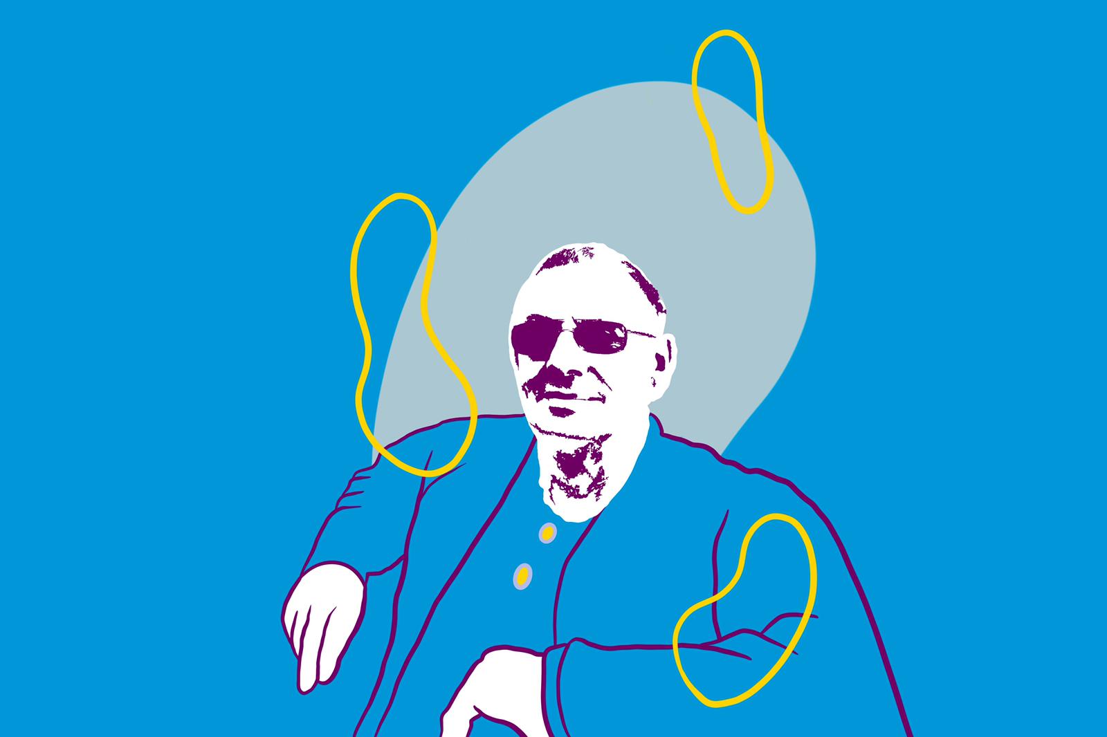 Tekening van Fré van der Meer, Noord